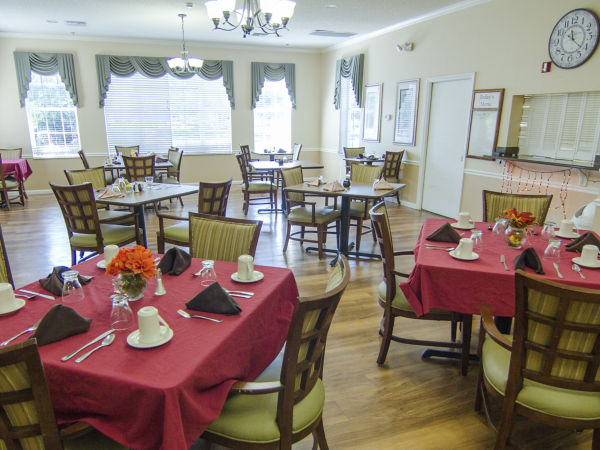 Brookdale West Melbourne Al Dining Room