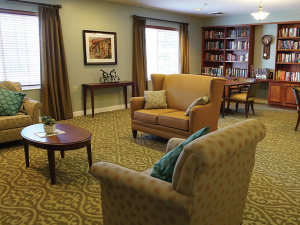 Brookdale West Orange Community Living Room