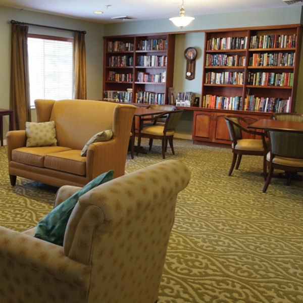 Brookdale West Orange Community Living Room