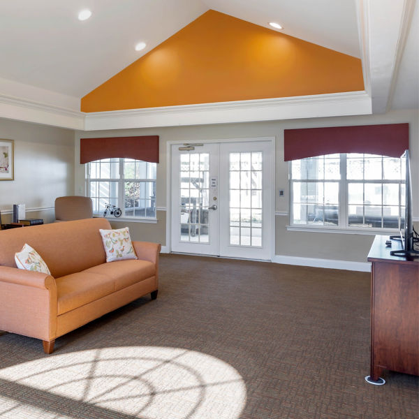 Brookdale Westampton Community Living Room