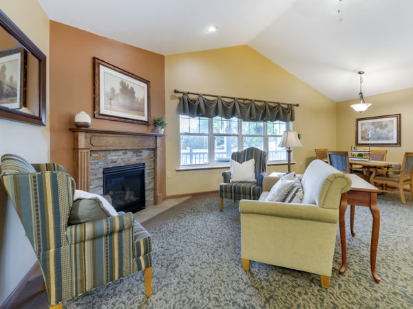 Brookdale Willmar Community Living Room