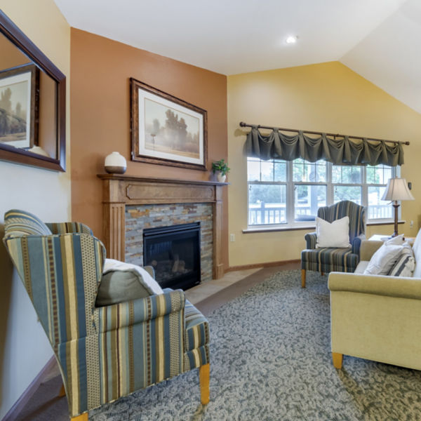 Brookdale Willmar Community Living Room