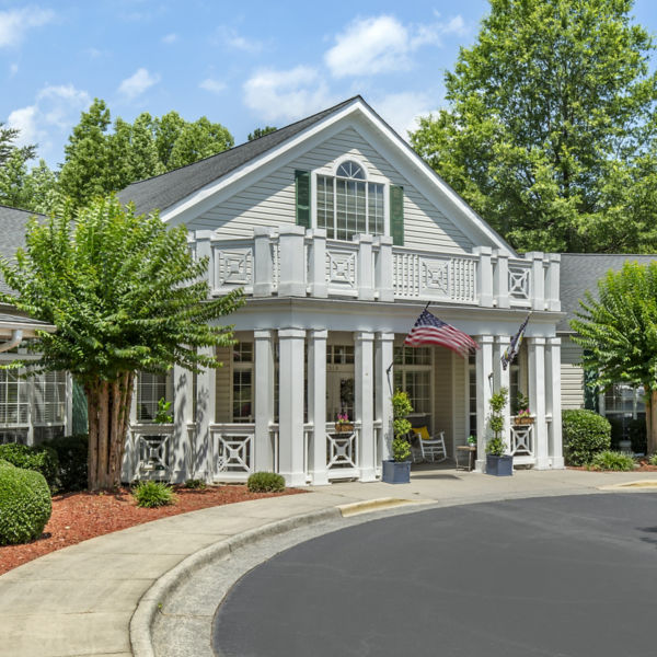 Brookdale Asheboro Entrance