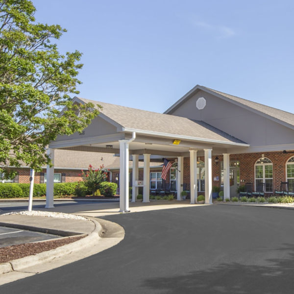 Brookdale Burlington Al Entrance