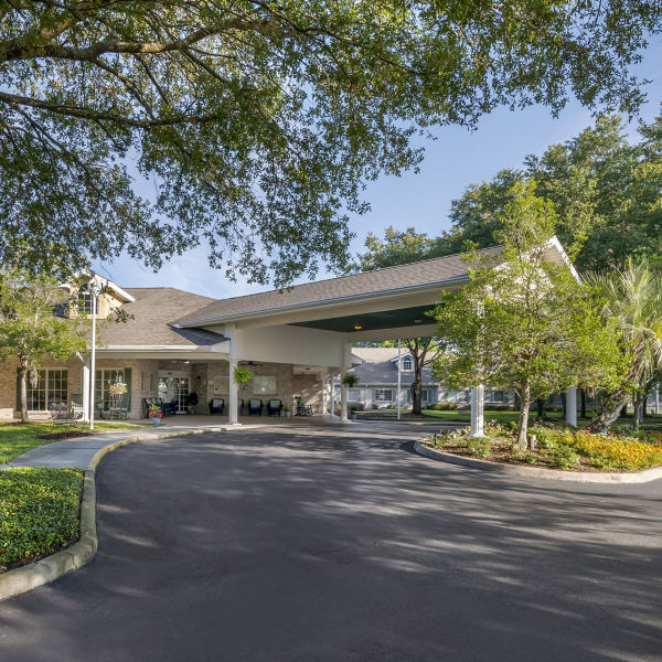 Brookdale Canopy Oaks Entrance