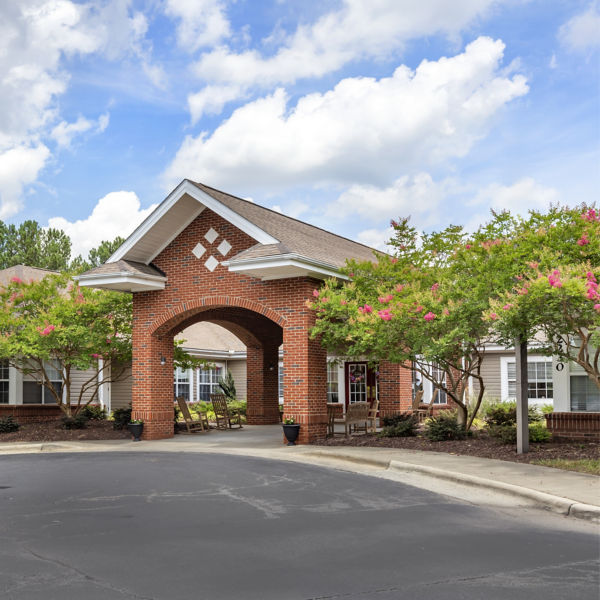 Brookdale Chapel Hill Mc Entrance