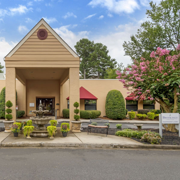 Brookdale Charlotte East Entrance
