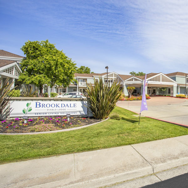Brookdale Diablo Lodge Entrance