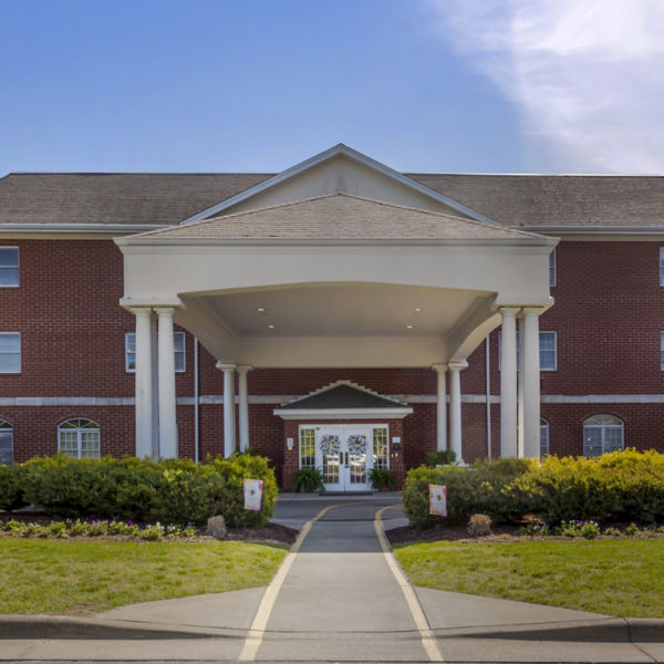 Brookdale Durham Entrance
