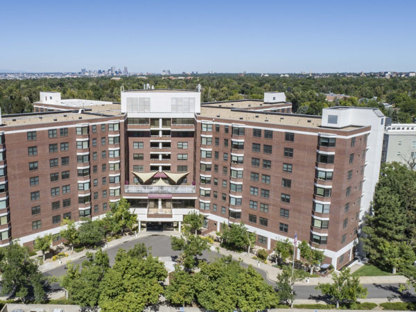 Brookdale Meridian Englewood Aerial View