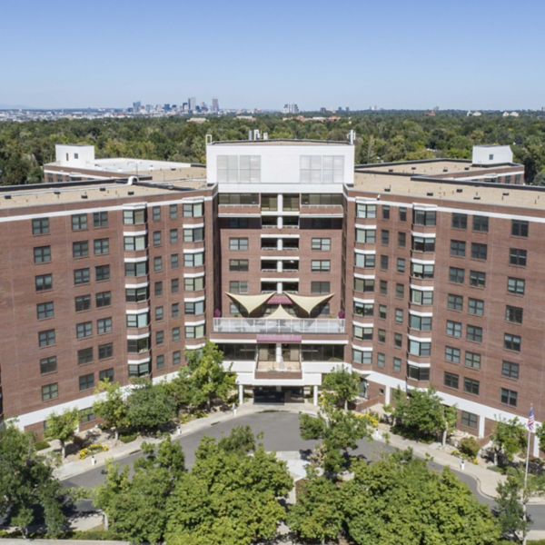 Brookdale Meridian Englewood Aerial View