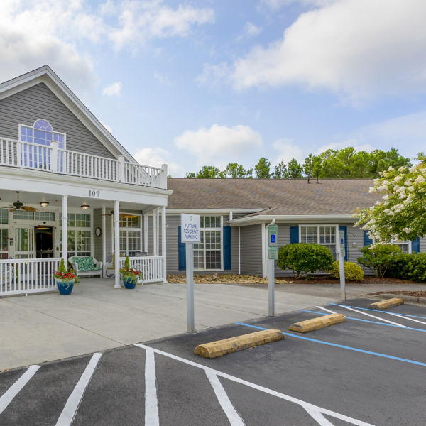 Brookdale Morehead City Entrance