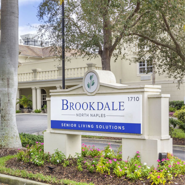 Brookdale North Naples Entrance