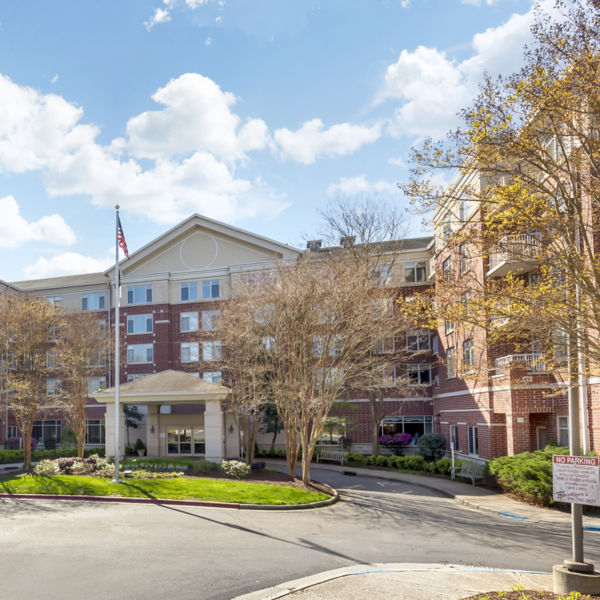 Brookdale North Raleigh Entrance