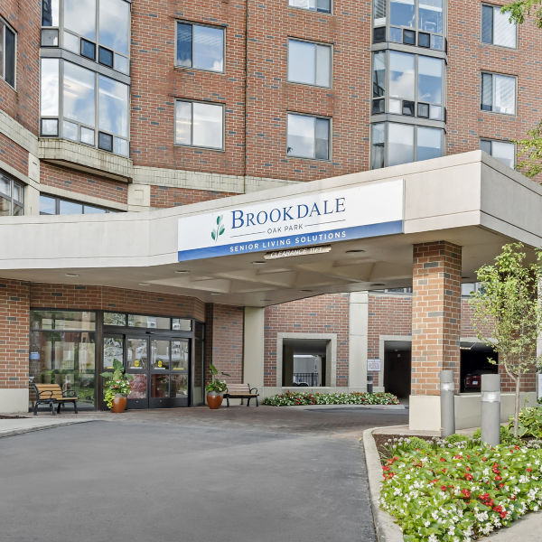 Brookdale Oak Park Entrance