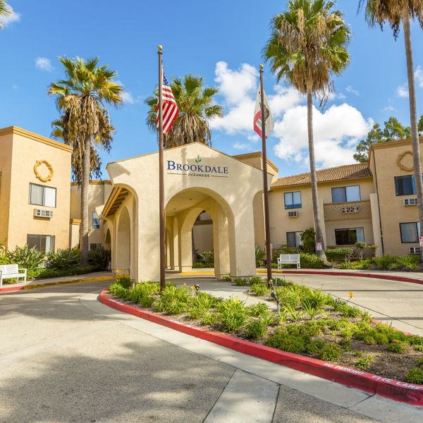 Brookdale Oceanside Entrance