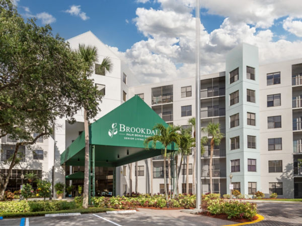 Brookdale Palm Beach Gardens Entrance