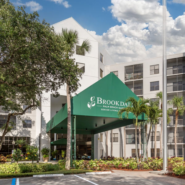 Brookdale Palm Beach Gardens Entrance