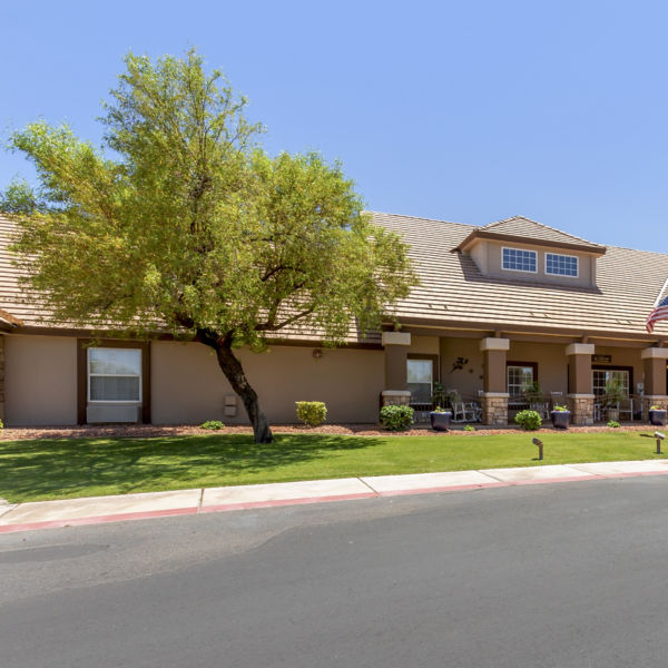 Brookdale Peoria Entrance