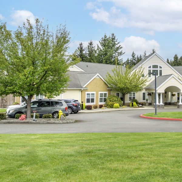 Brookdale Puyallup South Entrance