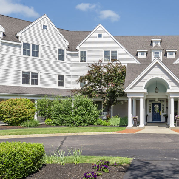 Brookdale Spruce Wood Entrance