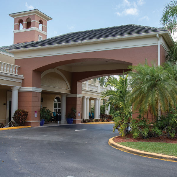 Brookdale West Boynton Beach Entrance