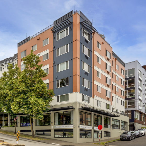 Brookdale West Seattle Main Entrance