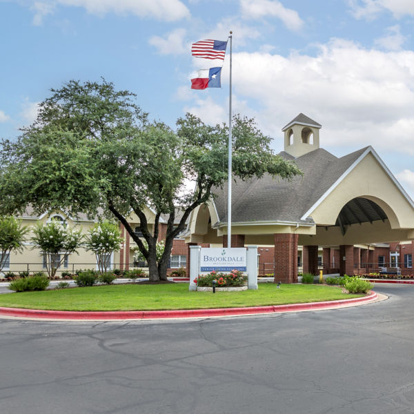 Brookdale Westlake Hills Entrance