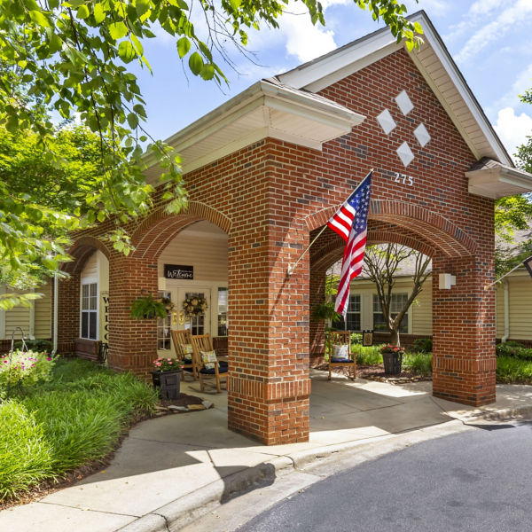 Brookdale Winston Salem Entrance