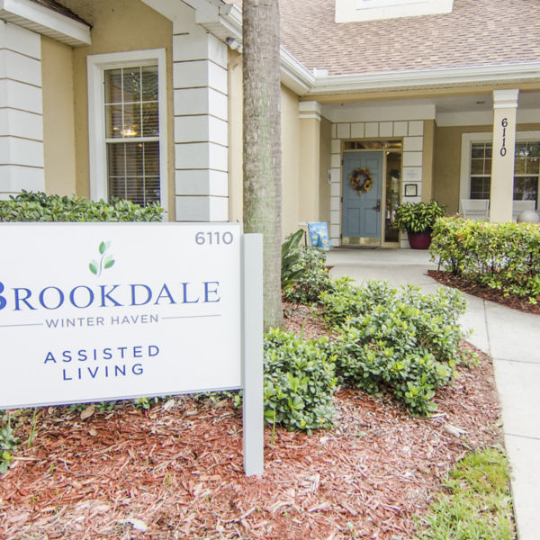 Brookdale Winter Haven Al Winter Haven Al Entrance