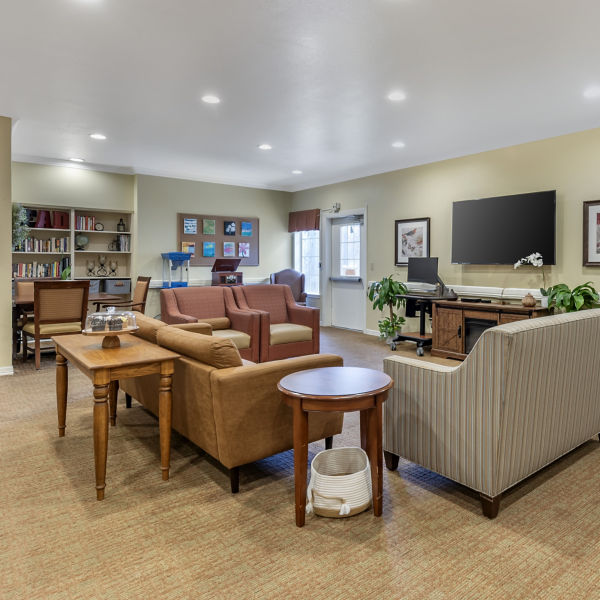 Brookdale Beckett Meadows Community Living Room