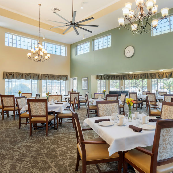 Brookdale Biloxi Community Dining Room