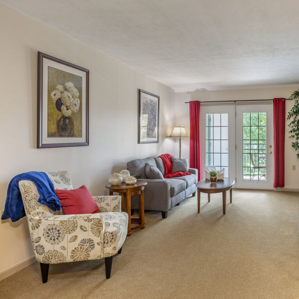 Brookdale Camelot Medina Apartment Living Room