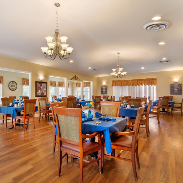 Brookdale Carrollton Community Dining Room