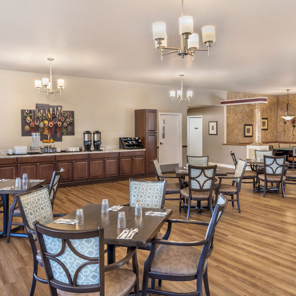 Brookdale Chubbuck Community Dining Room