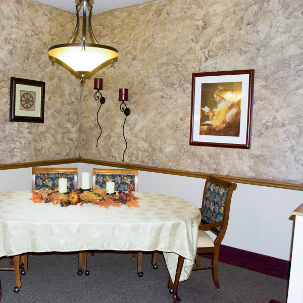 Brookdale Chubbuck Private Dining Room