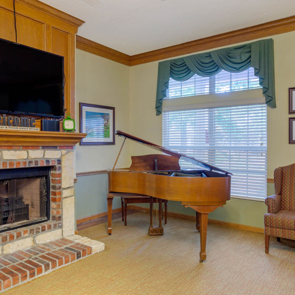 Brookdale Clarksville Community Living Room