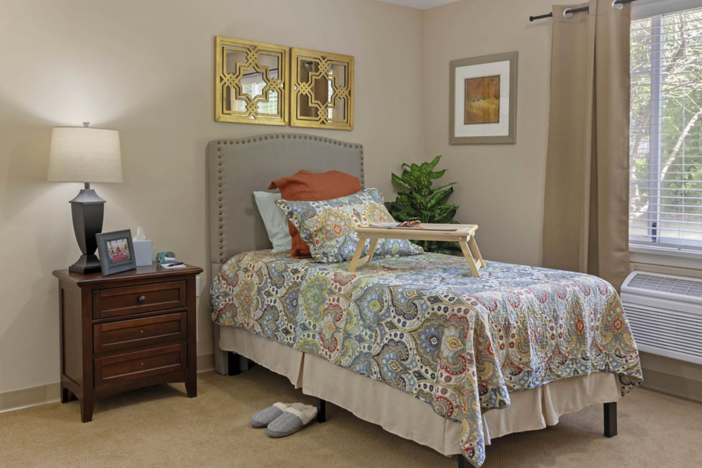 Studio Apartment Bedroom