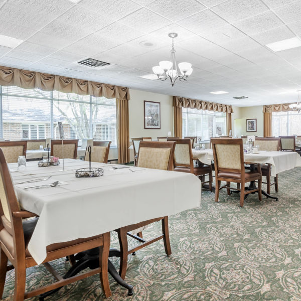 Brookdale East Side Dining Room