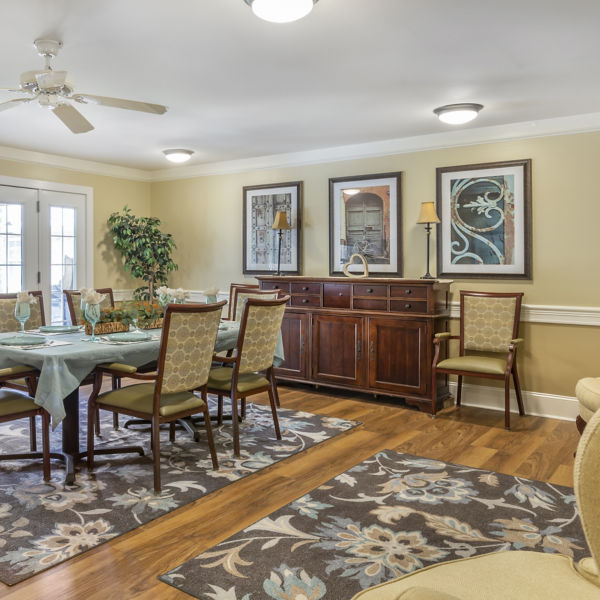 Brookdale Eden Community Private Dining Room