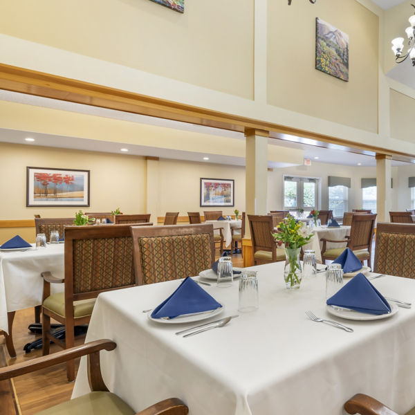 Brookdale El Camino Community Dining Room