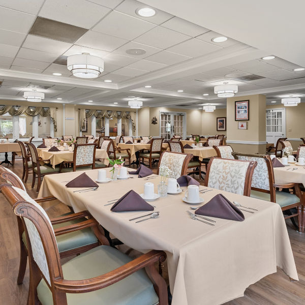 Brookdale Florham Park Community Dining Room