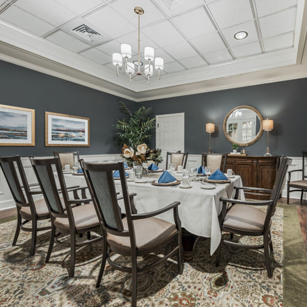 Brookdale Green Hills Cumberland Private Dining Room