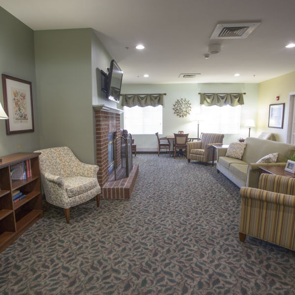 Brookdale Hagerstown Community Living Room