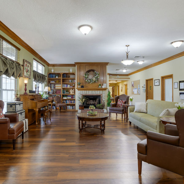 Brookdale Kingsport Community Living Room