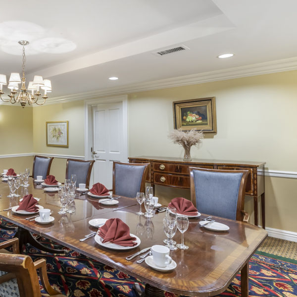 Brookdale Lake View Private Dining Room