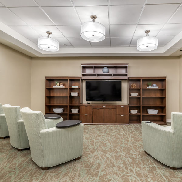 Brookdale Lakeway Movie Room