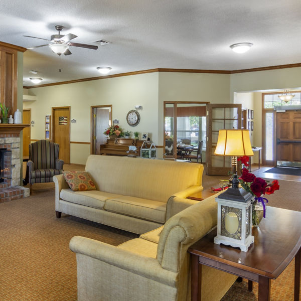 Brookdale Longmont Community Living Room