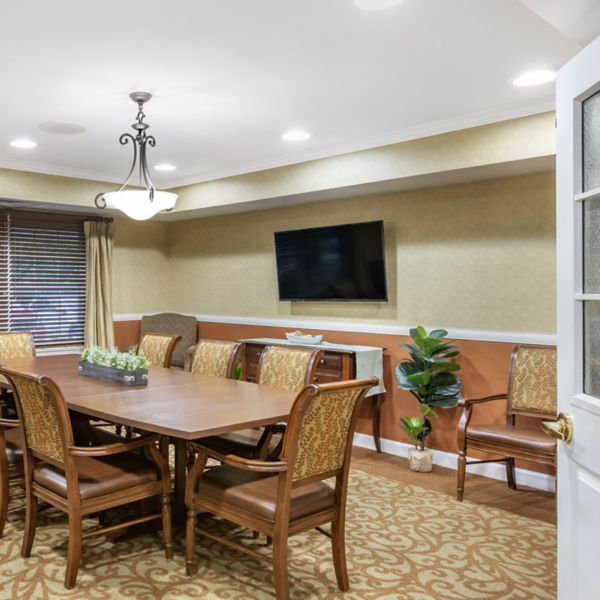 Brookdale Meridian Mi Al Private Dining Room