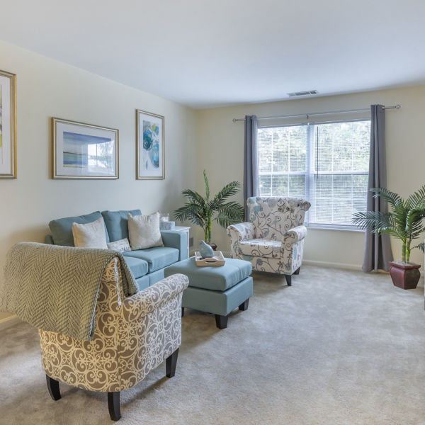 Brookdale Montrose Apartment Living Room